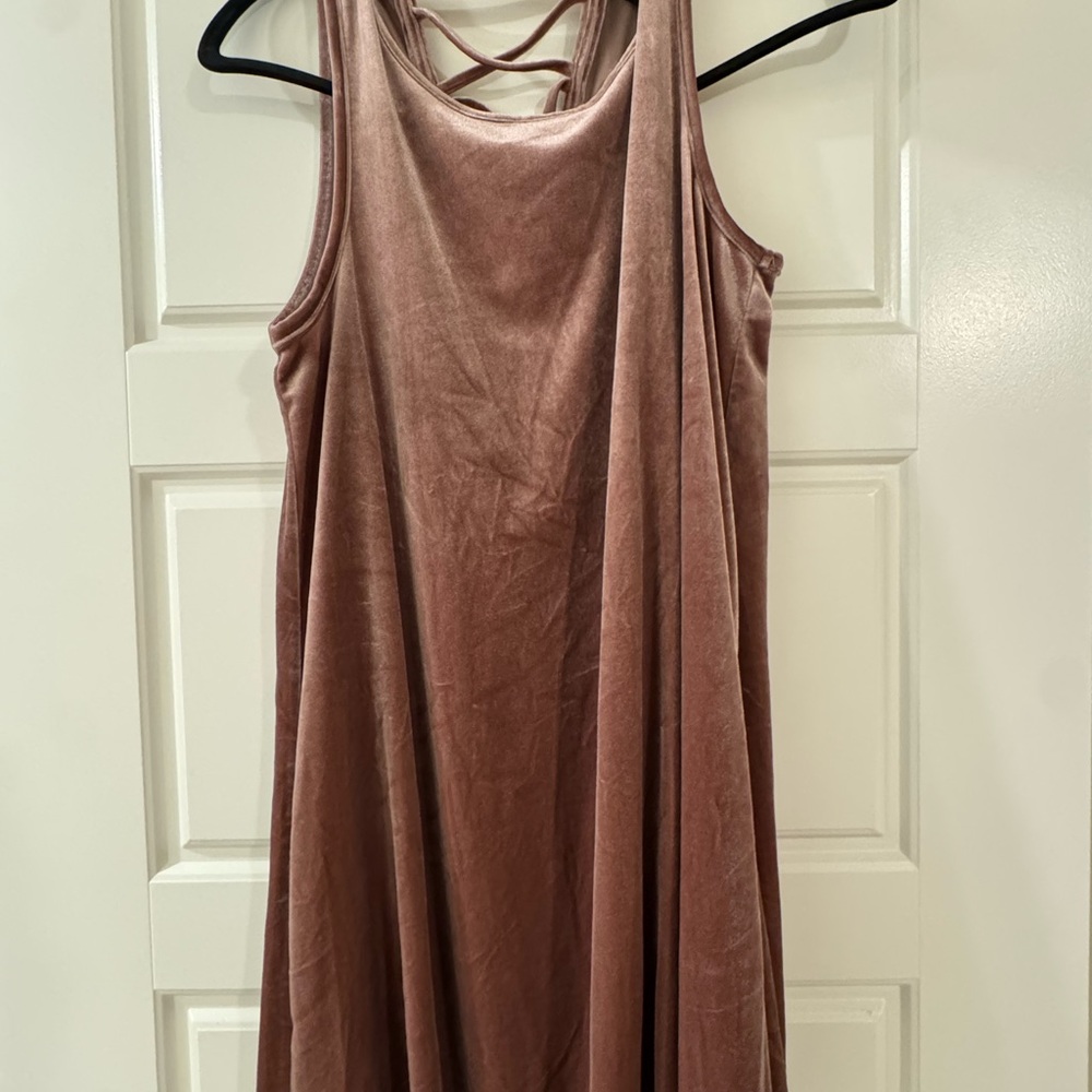 Casual Pink Halter Ruched Sundress